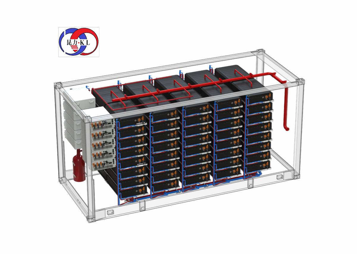 儲能總箱透視圖